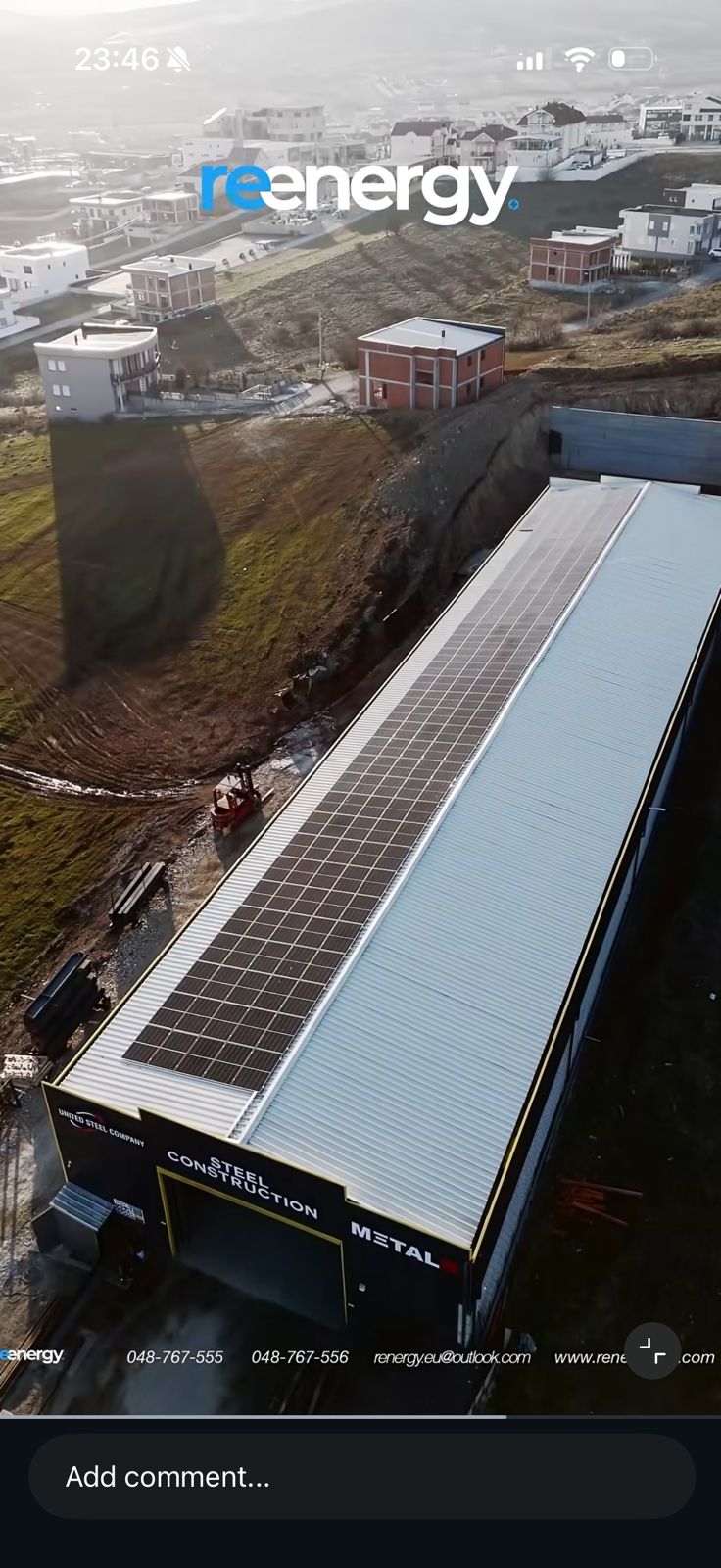 United Steel solar rooftop project